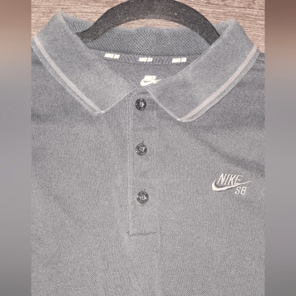 Nike SB Long Sleeve Black Polo